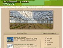 Tablet Screenshot of ets-barre.com